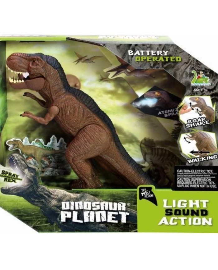 DINOSAURIO PLANET LUZ Y SONIDO CAJA