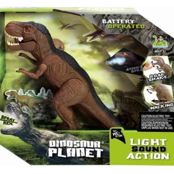 DINOSAURIO PLANET LUZ Y SONIDO CAJA