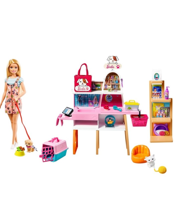 BARBIE TIENDA DE MASCOTAS