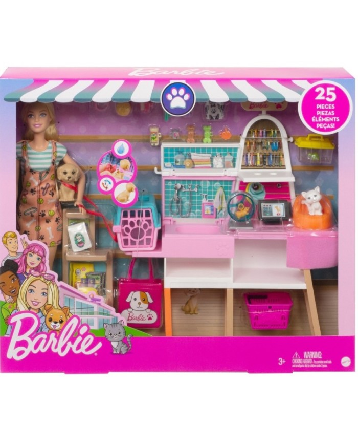 BARBIE TIENDA DE MASCOTAS
