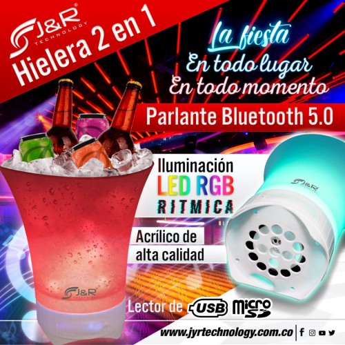 PARLANTE HIELERA J&R TECHNOLOGY  NUEVO!!!!