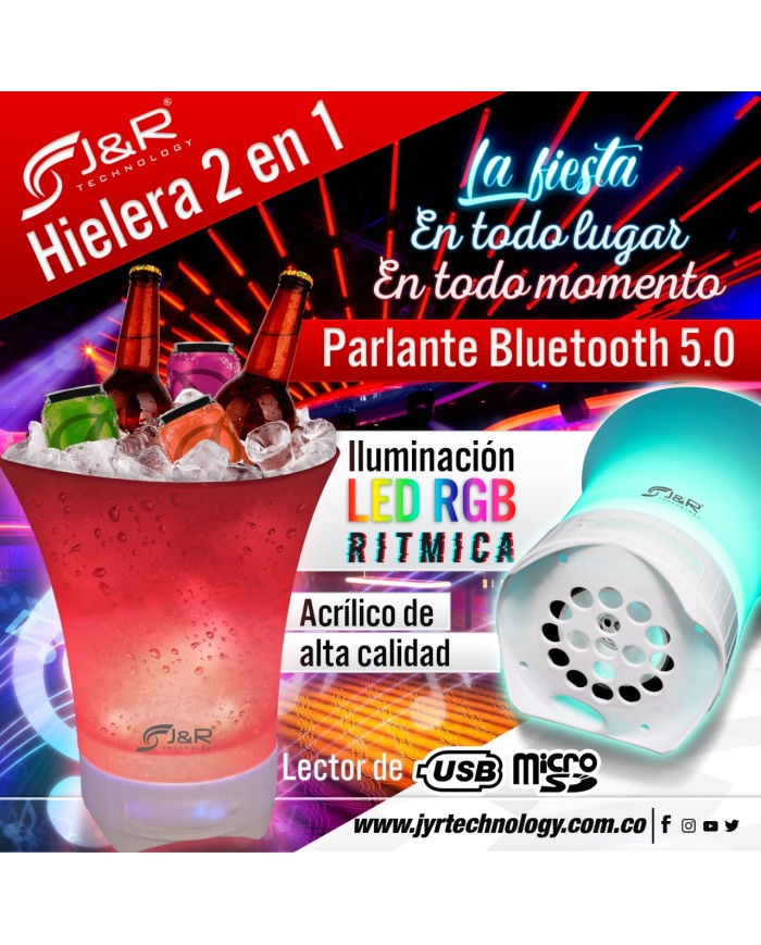 PARLANTE HIELERA J&R TECHNOLOGY  NUEVO!!!!