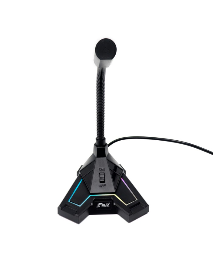 MICROFONO GAMER  (RGB) MARCA J&R TECHNOLOGY