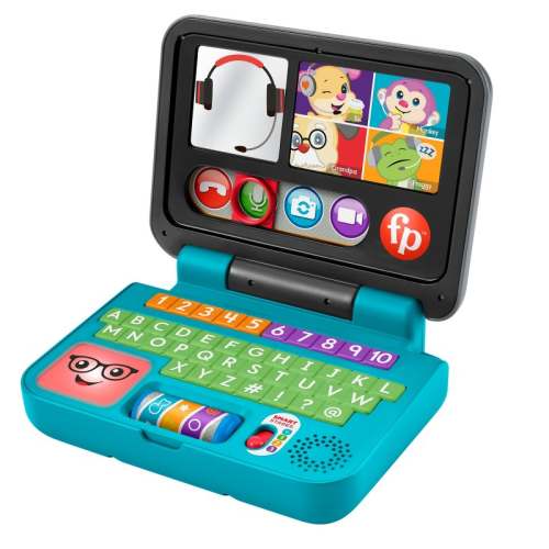 MI PRIMER LAPTOP DE APRENDIZAJE  RÍE Y APRENDE  FISHER PRICE