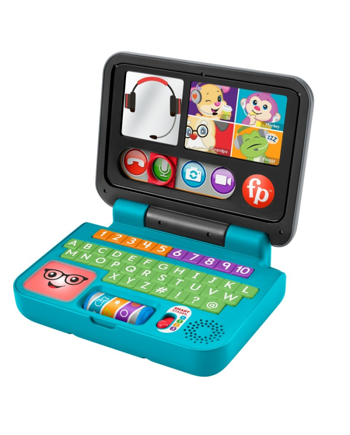 MI PRIMER LAPTOP DE APRENDIZAJE  RÍE Y APRENDE  FISHER PRICE