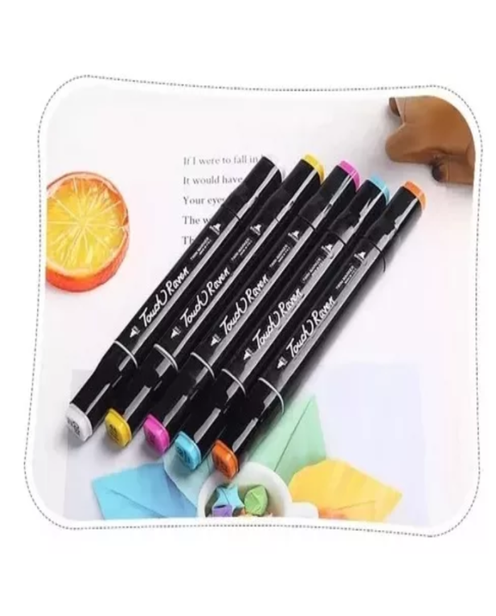 KIT DE MARCADORES GRAFICOS DE 48 ROTULADORES DOBLE PUNTA