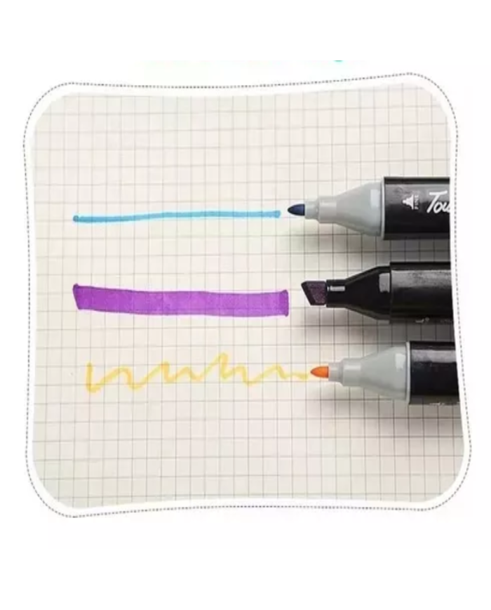KIT DE MARCADORES GRAFICOS DE 48 ROTULADORES DOBLE PUNTA
