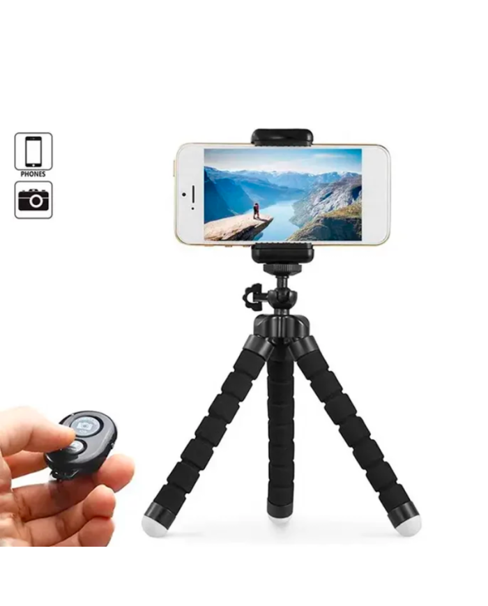 ARO DE LUZ RGB + MINI TRIPOD BT PARA CELULAR
