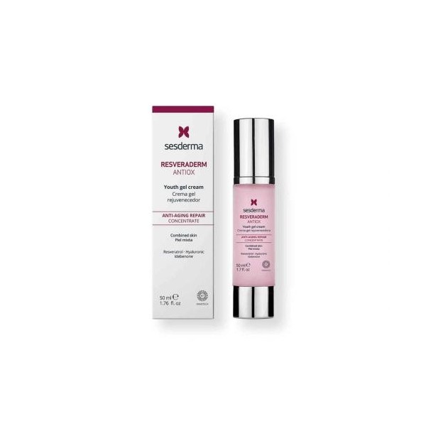 Resveraderm Antiox Crema Gel Fluido x 50 ml