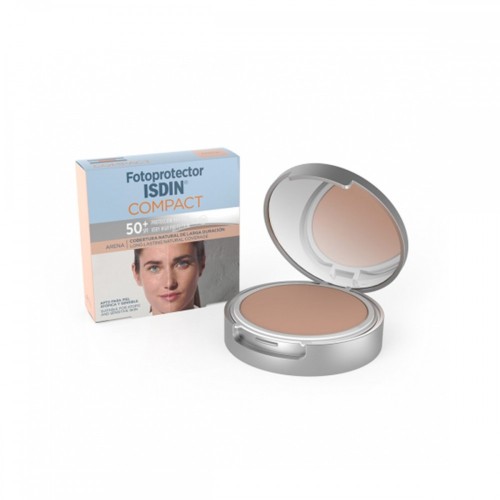 Isdin Fotoprotector Compacto SPF 50+ Tono Arena X10GR
