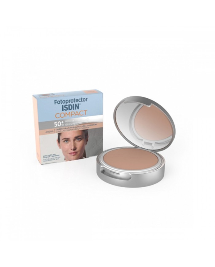 Isdin Fotoprotector Compacto SPF 50+ Tono Arena X10GR