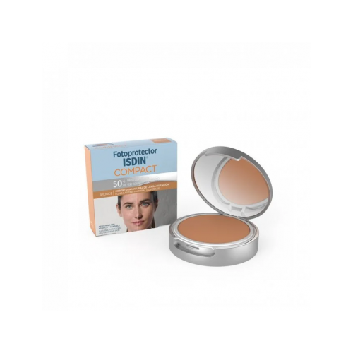 Isdin Fotoprotector Compacto SPF 50+ Tono Bronce X10GR