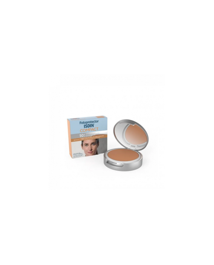 Isdin Fotoprotector Compacto SPF 50+ Tono Bronce X10GR