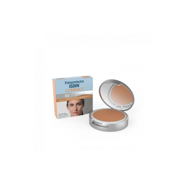 Isdin Fotoprotector Compacto SPF 50+ Tono Bronce X10GR