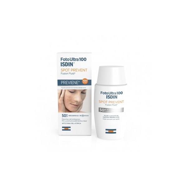 Isdin FotoUltra 100 Spot Prevent Fusion Fluid Spf 50+x50ML