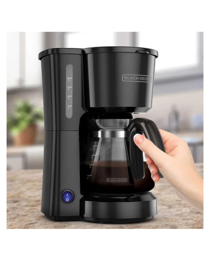CAFETERA BLACK+DECKER 5 TAZAS CM0701B