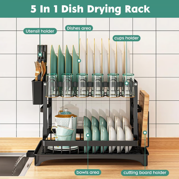 ESCURRIDOR DE PLATOS Y CUBIERTOS