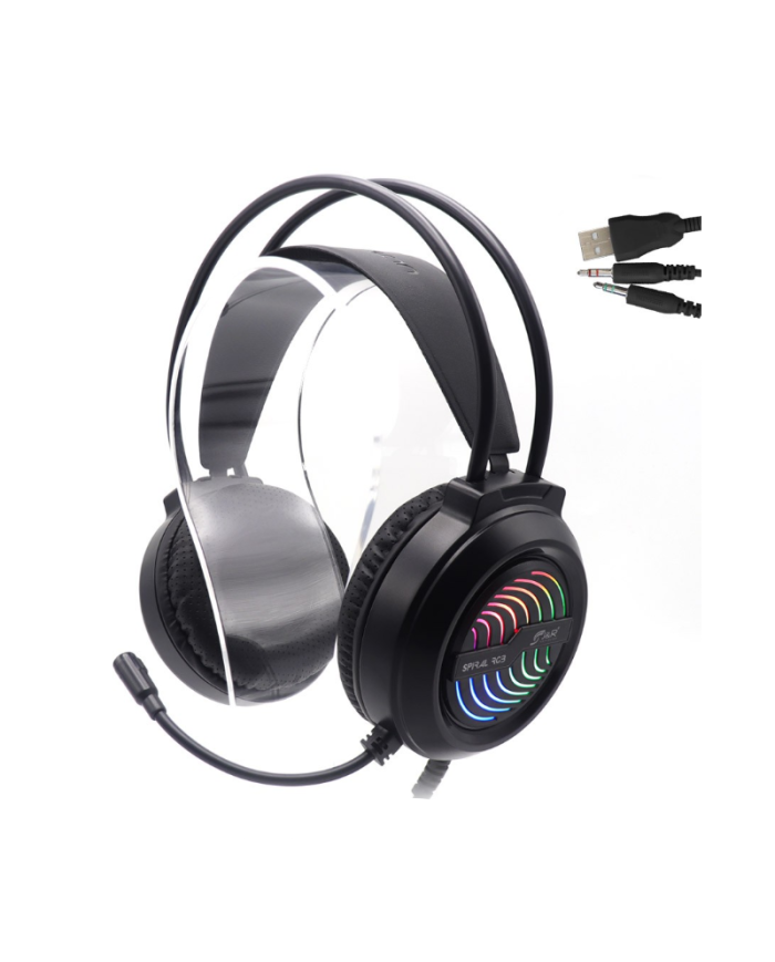 DIADEMA GAMER RGB 076-MV J&R