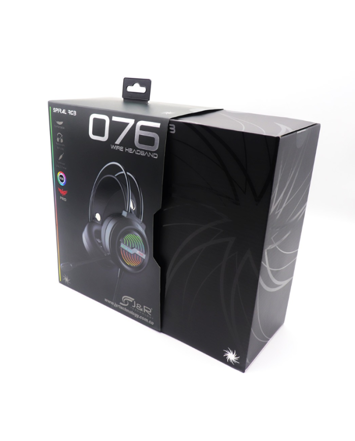 DIADEMA GAMER RGB 076-MV J&R