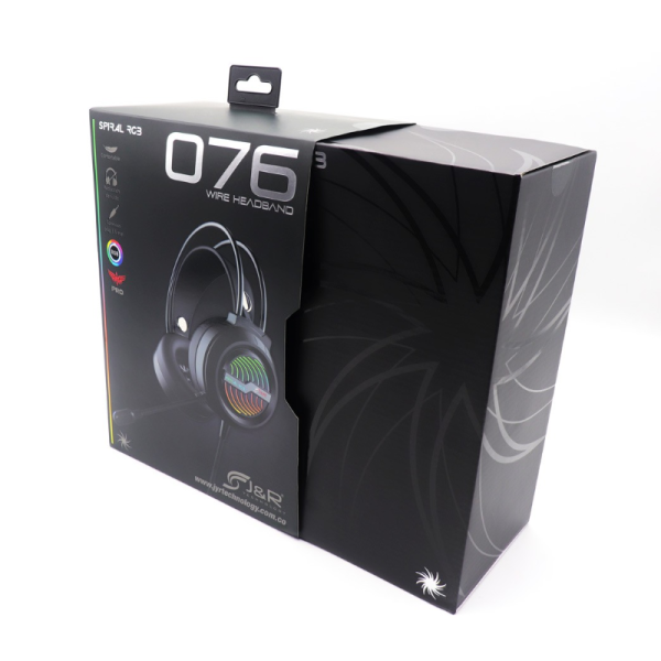 DIADEMA GAMER RGB 076-MV J&R