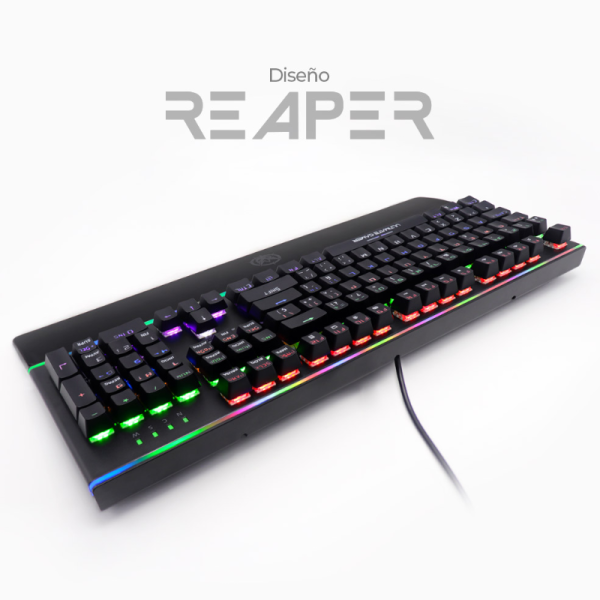 TECLADO GAMER REAPER TGMJR-013 J&R
