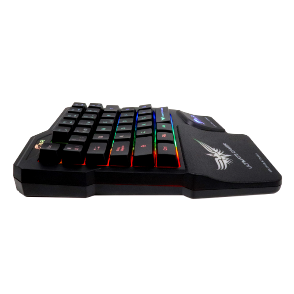 TECLADO GAMER UNA MANO RGB