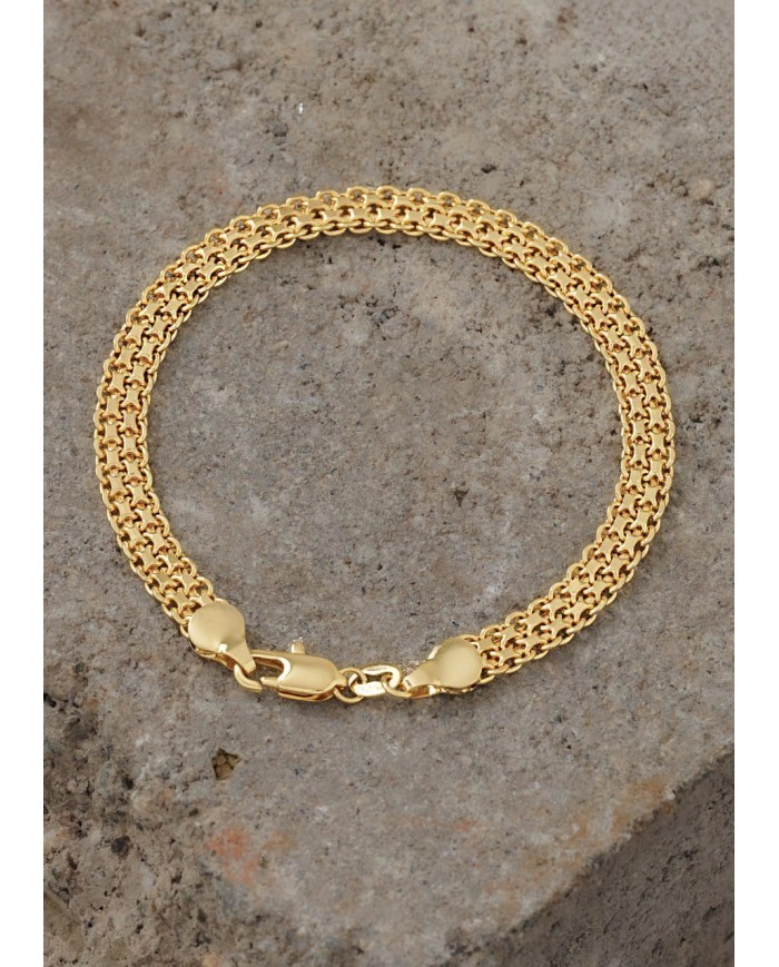 pulsera tejido chino doble carril