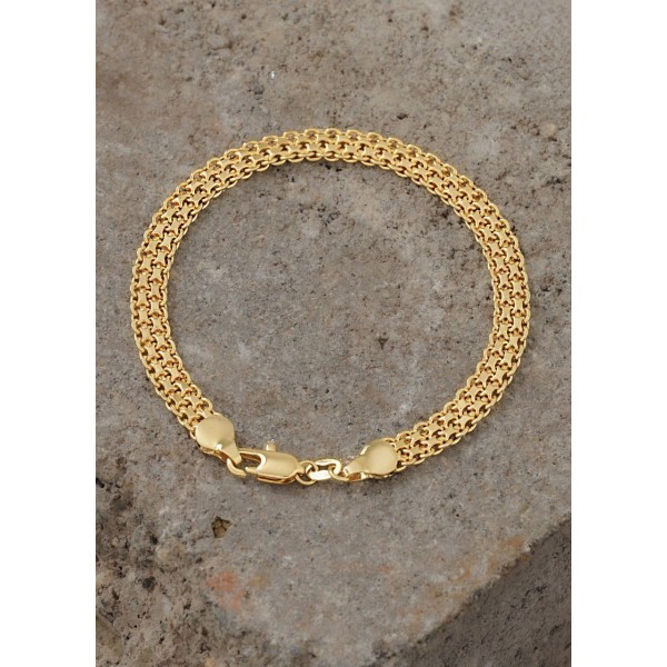 pulsera tejido chino doble carril