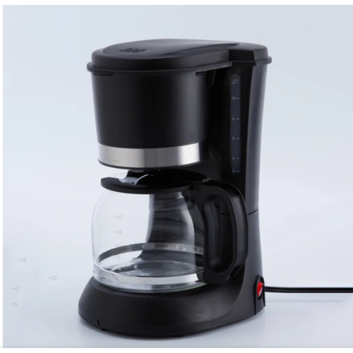 CAFETERA 12 TAZAS NEGRO