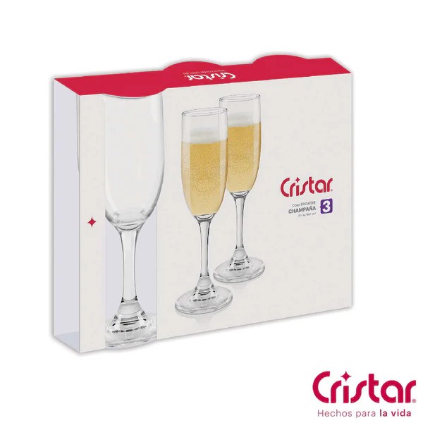 SET X3 COPAS PREMIER CHAMPAÑA