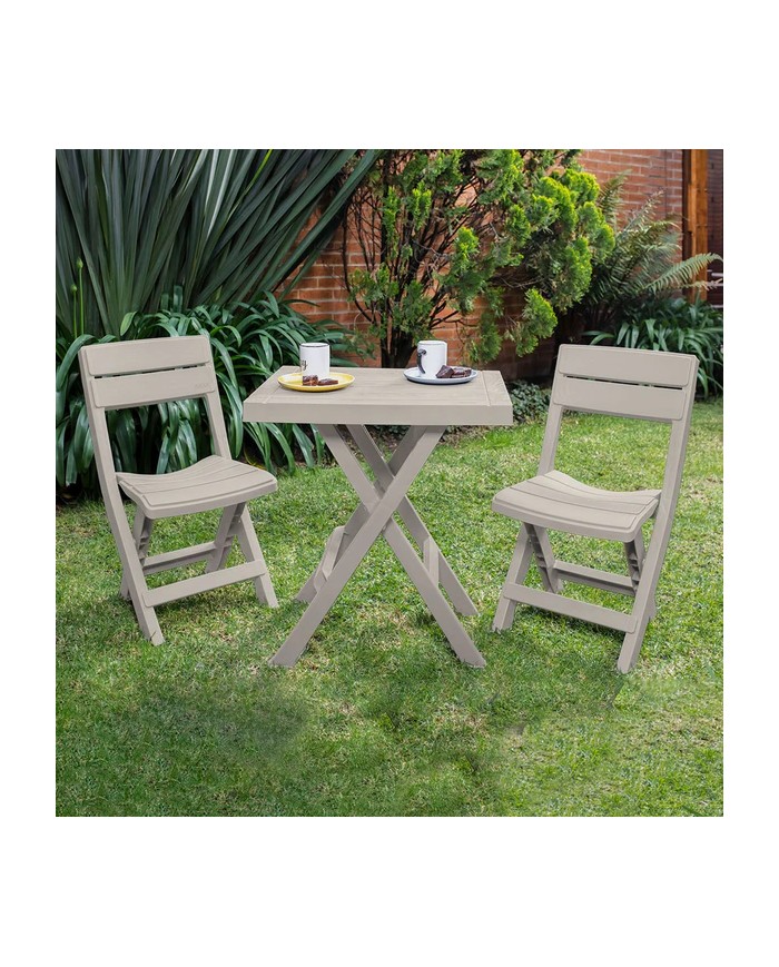 COMBO MESA PLEGABLE 2SILLAS