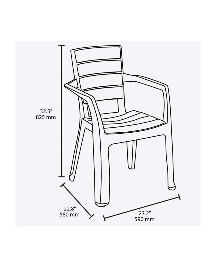 COMBO COMEDOR BARU MOCCA FAMILIAR 6 SILLAS
