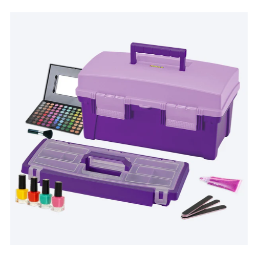 CAJA VANITY 16" ELEGANCE MORADO LAVANDA