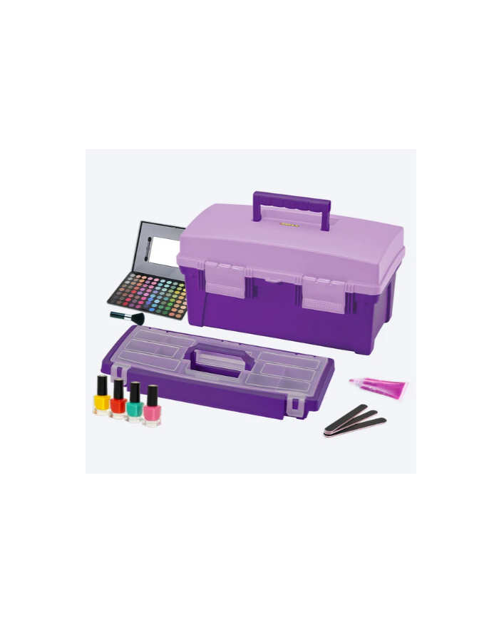 CAJA VANITY 16" ELEGANCE MORADO LAVANDA