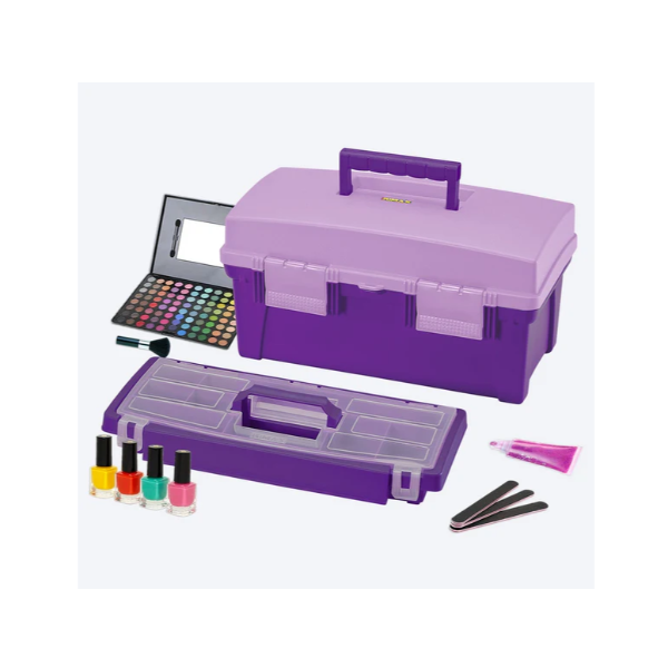 CAJA VANITY 16" ELEGANCE MORADO LAVANDA