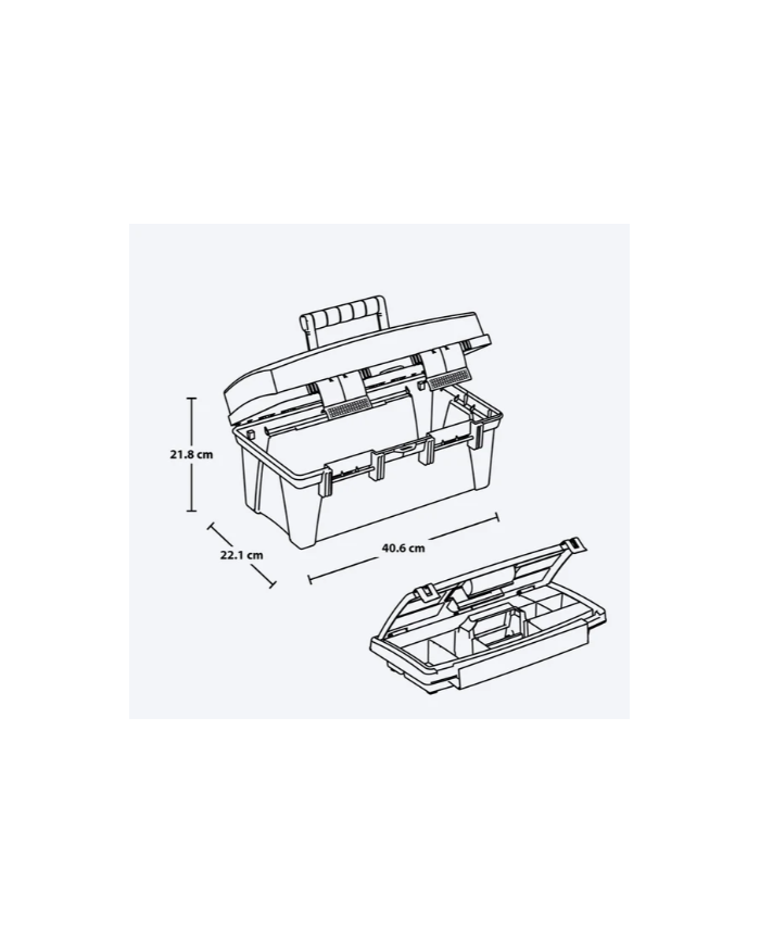 CAJA VANITY 16" ELEGANCE MORADO LAVANDA