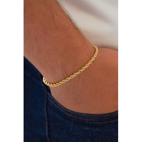 Pulsera Lazo 3 mm 19 Cms