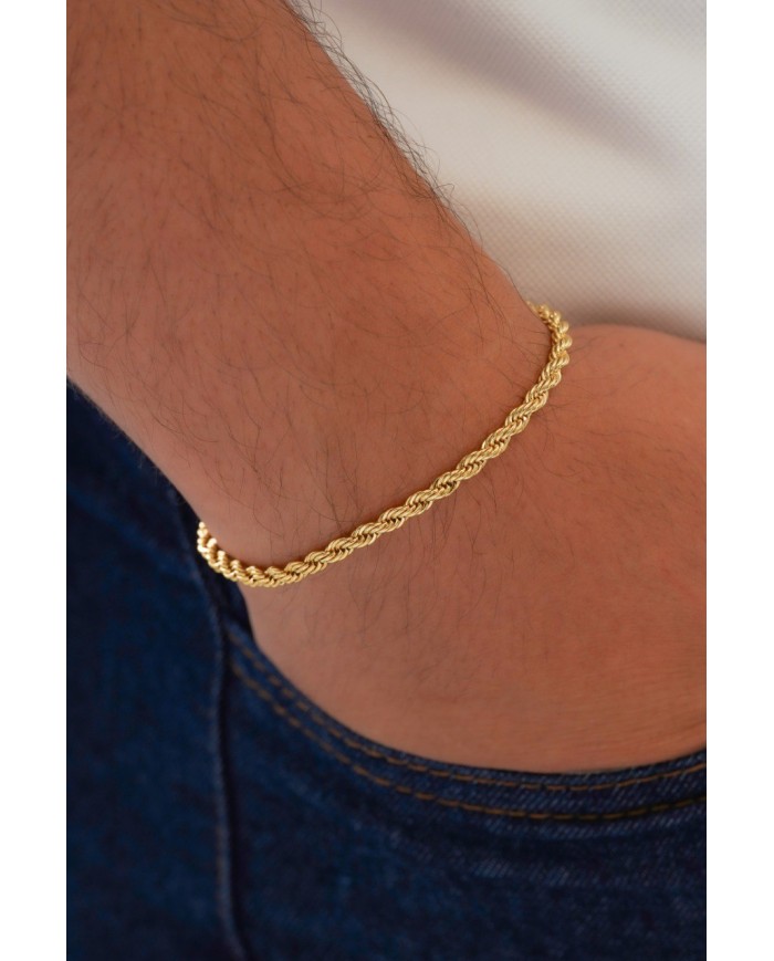 Pulsera Lazo 3 mm 19 Cms