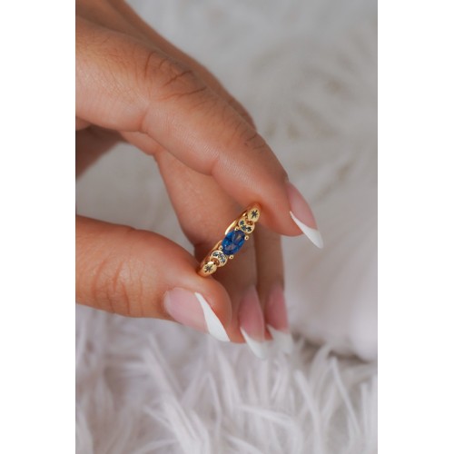 Anillo Blue Desert Ajustable