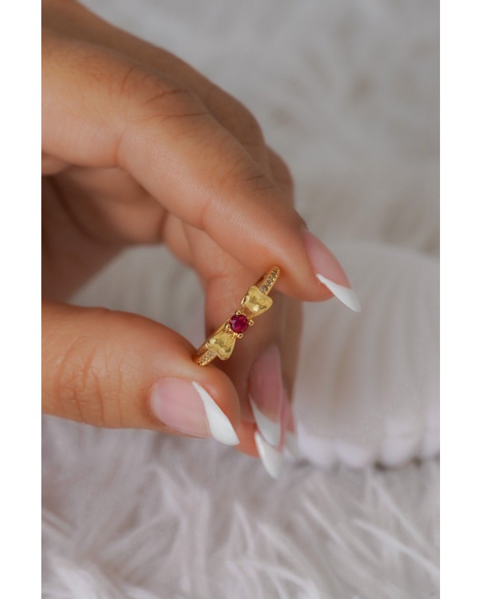 Anillo Scarlet Enchanted Ajustable