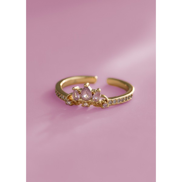 Anillo Pink Real Ajustable