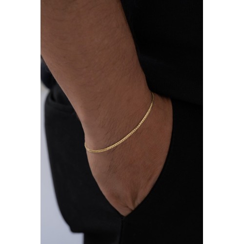 Pulsera Serpiente Plana Finita 20 Cms