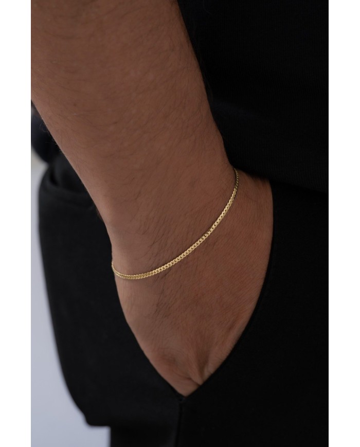Pulsera Serpiente Plana Finita 20 Cms