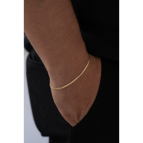 Pulsera Serpiente Plana Finita 20 Cms