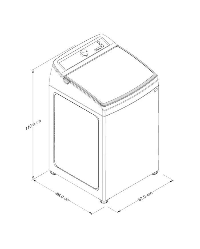 LAVADORA WHIRLPOOL  20 Kl WW20NNAHLA