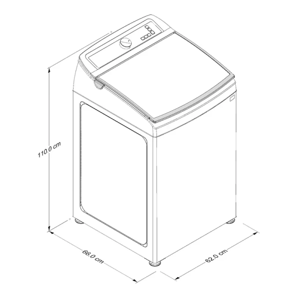 LAVADORA WHIRLPOOL  20 Kl WW20NNAHLA