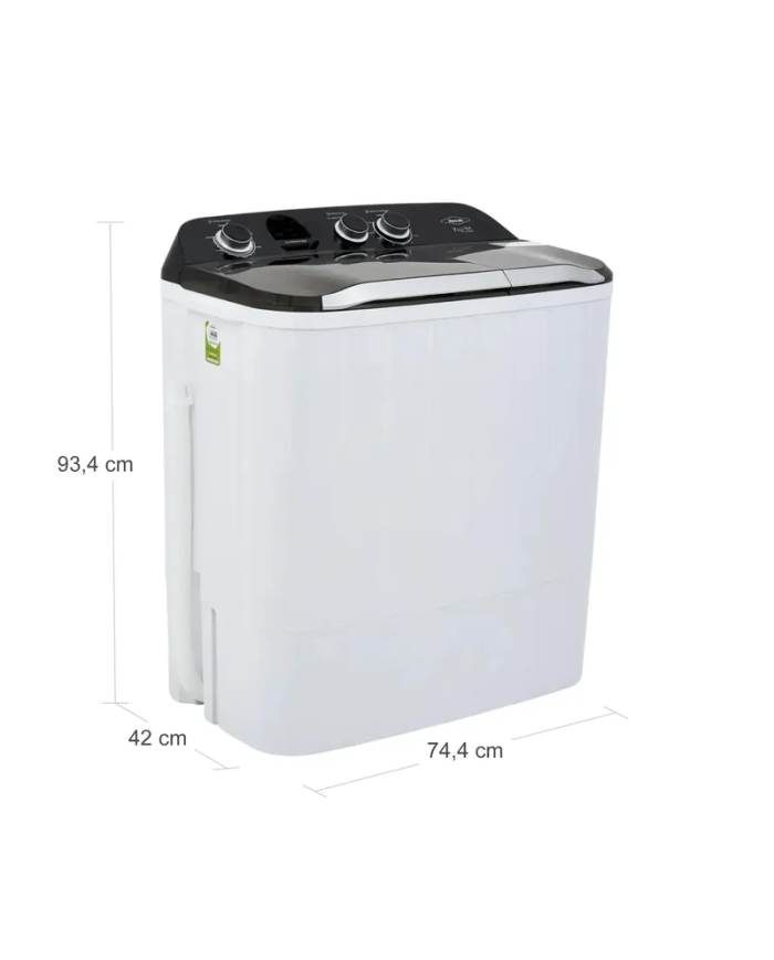 LAVADORA HACEB 7 Kl SEMI AUTOMATICA