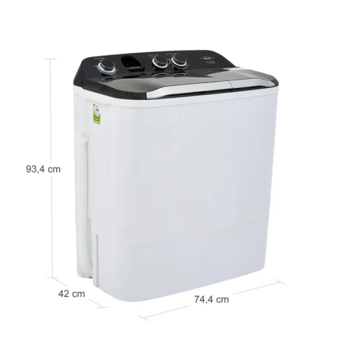 LAVADORA HACEB 7 Kl SEMI AUTOMATICA