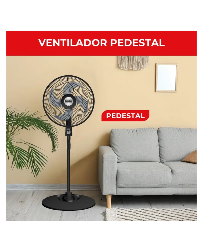 VENTILADOR SAMURAI TURBO POWER 2 EN 1