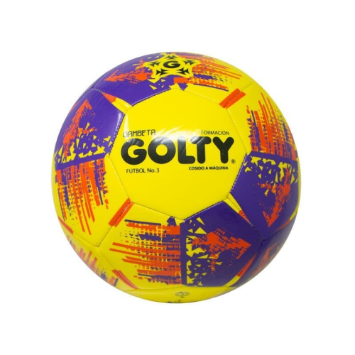 BALÓN FÚTBOL GOLTY GAMBETA N3